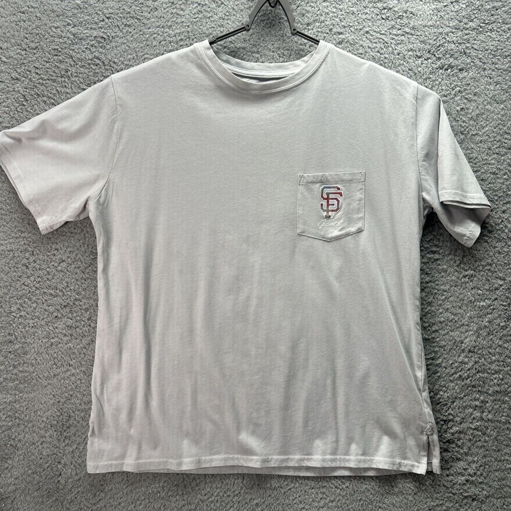 Men’s Majestic MLB San Francisco Giants Grey T-Shirt Size XL